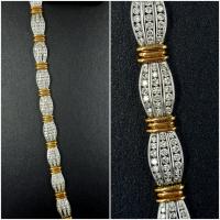 <h2></h2><p>14K Yellow and White Gold<BR />Diamonds: 3.00ct<BR />Regular Price: $12500<BR />ON SALE $4375<BR /><BR />#ST701
</p>