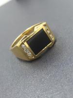 <h2></h2><p>14K Yellow Gold<BR />Onyx with 0.25ct Diamonds<BR />Regular Price $3450<BR />ON SALE $1095<BR /><BR />#ST901<BR />
</p>